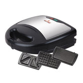 WESTPOINT 3-in-1 Sandwich Maker - FREE SHIPPING – Grill, Toast & Waffle Maker for Quick, Easy Snacks WF-6193