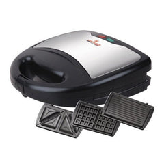 WESTPOINT 3-in-1 Sandwich Maker  - FREE SHIPPING – Grill, Toast & Waffle Maker for Quick, Easy Snacks WF-6193
