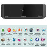 Kenwood 1870S eLuxury Pro 1.5 Ton Inverter AC - FREE SHIPPING