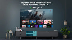 Haier 55" K800 4K UHD Google TV - FREE SHIPPING – Dolby Audio, HDMI 2.1, Google Assistant, HDR10