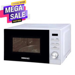 Homage Microwave Oven 20 Liters – FREE SHIPPING -Model 2018 – Efficient and Spacious