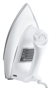 DWDI 1020 Black Dry Iron - FREE SHIPPING – 1000W, Non-Stick PTFE Soleplate, Smart Heating