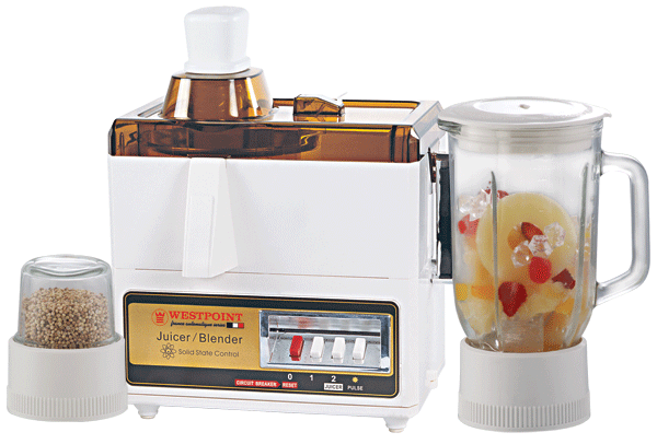 WestPoint 3-in-1 Juicer, Blender & Dry Mill WF-7501-7701 – Multi-Functional Kitchen Appliance