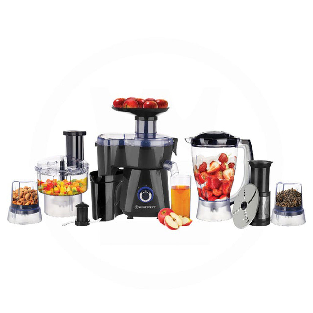 Kitchen Chef Multi-Function Juicer, Blender, Chopper & Grinder with 1750ml Capacity  WF-2803