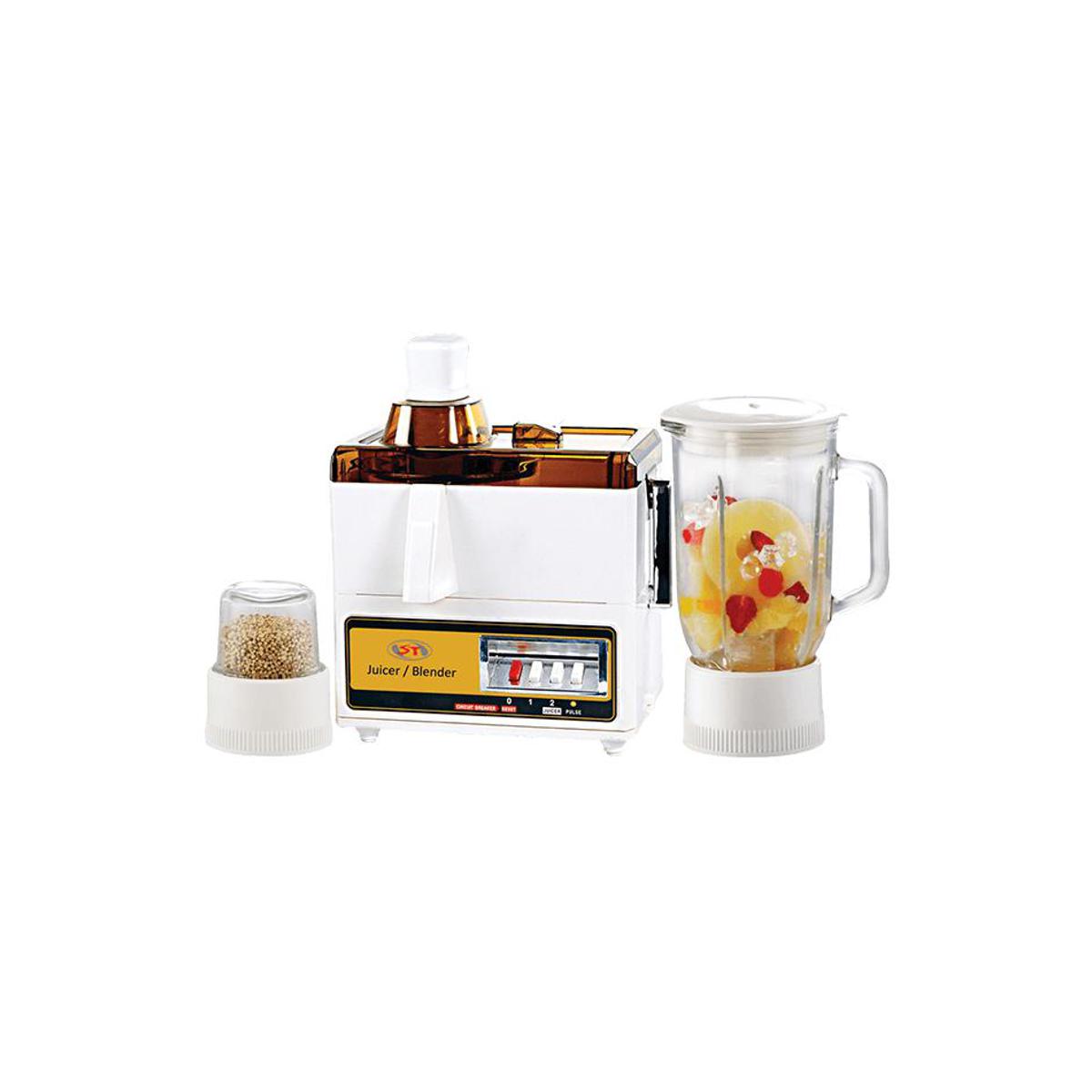 ST Juicer, Blender, & Grinder 3-in-1 – Model STJ-725 for Efficient & Versatile Kitchen Use