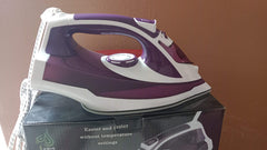 Amin Steam Iron LS 298 – 2400W, Ceramic Coated Soleplate, 95g/min Steam Volume, Vertical & Horizontal Steam