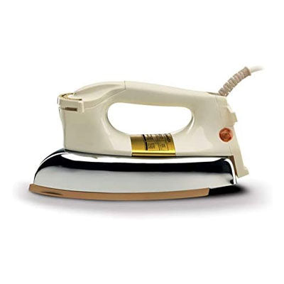 Kenwood Gold Ceramic Sole Plate Heavy Weight Dry Iron DIM-40 – 3KG, 1200W Power