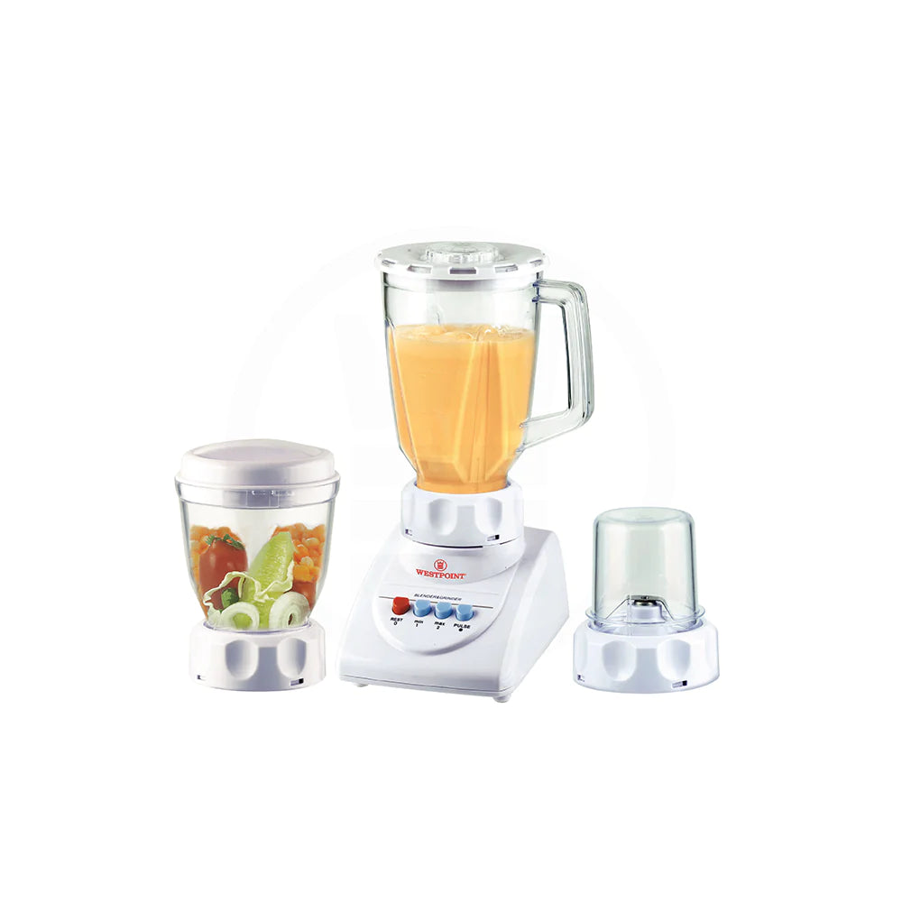 WestPoint 2-in-1 Blender and Grinder 350W with Stainless Steel Blades & Variable Speeds WF-718