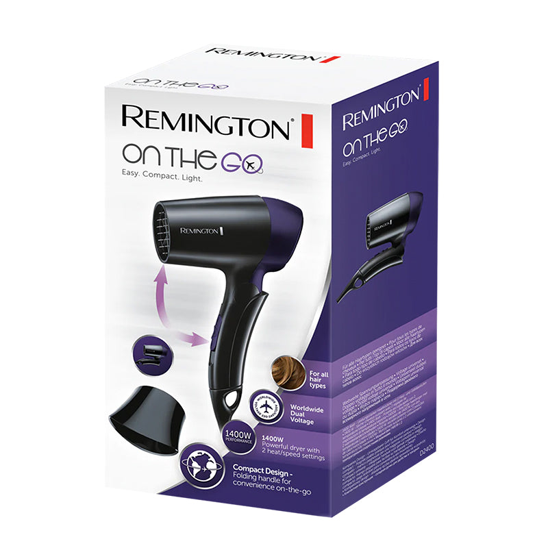 Hair Dryer – Reliable and Efficient Drying for Everyday Use- Remington 1400