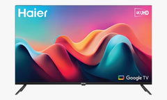 Haier 43" 4K UHD Google TV 43-K800 – Android 11, Dolby Audio, 3840x2160 Resolution, 4 HDMI Ports