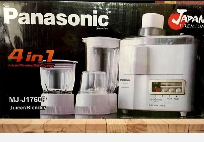 4-in-1 Juicer, Blender, Grinder & Chopper – Panasonic 800W