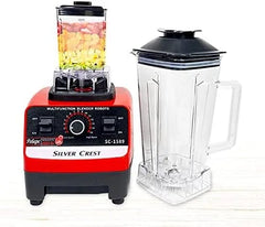 2-in-1 Blender & Grinder – Professional 2L Blender with Unbreakable Jar- Silver Crest SC-1590 Heavy Duty