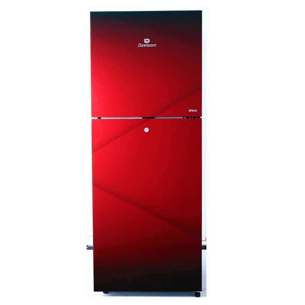 Dawlance Glass Door Refrigerator 9169 – Inverter Technology, 14 cu. ft. – Red, Purple, Burgundy