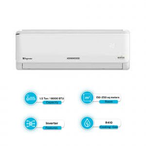 Homage HSC-1812S Smart Crystal 1.5 Ton DC Inverter AC – 75% Energy Efficiency, T3 Compressor, Wi-Fi Enabled