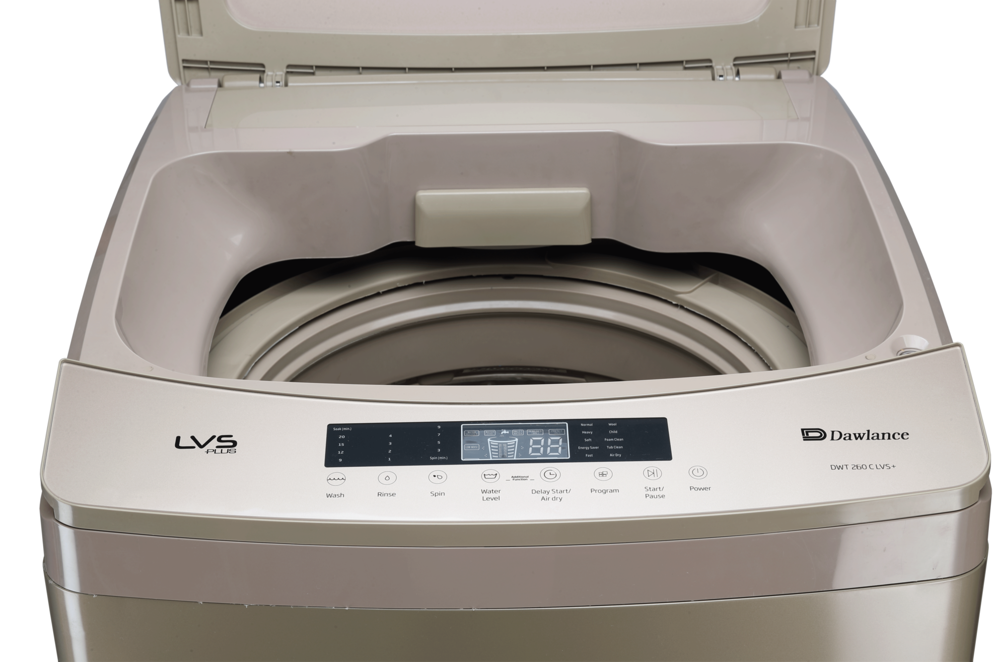 Dawlance Full Automatic Washing Machine DWT 260 S LVS+ – Advanced Features, Large Capacity