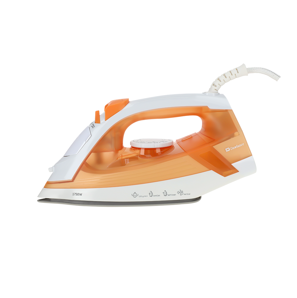 Dawlance Steam Iron DWSI 2217 C – 1750W, Ceramic Soleplate, Vertical Steam Burst, 100g/min Continuous Steam