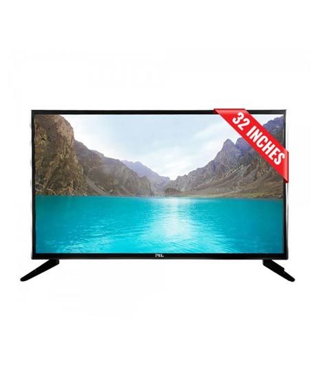 PEL 32" HD Bezel-less LED TV PLD-32HR – Non-Smart, Dolby Audio, 2 HDMI Ports