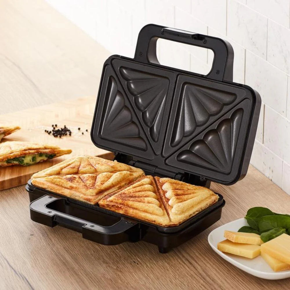 Tower 27031 Sandwich Maker – 3-in-1 Toast, Grill & Waffle Press